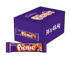36 x Cadbury Picnic Chocolate Bar 48.4G