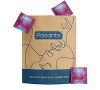 36 x Pasante Trim Condoms Bag | Closer Fit Small Snug Size Condoms |