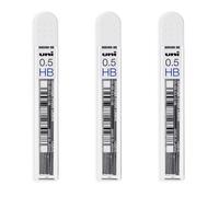 36 x Uni-Ball Kuru Toga Nano Dia 0.5mm HB Mechanical Pencil Refill Leads (3 Packs)