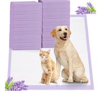 36"x36" 4XL Lavender Scented Disposable Dog Pee Pads, 30 Count | Extra Large Puppy Training Pads with 6-Layer Super Absorbent Protection, Leakproof Puppy Pads for Large Dogs & Senior Pets