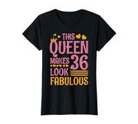 36 Years Bday Queen 36th Birthday Queen Thirty Six T-Shirt