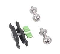 360 Adjustable Aluminum Camera Screw Adapters 1/4inch Male to Male Threaded Studs Enhances Compatibility for LED Panel DSLR Rigs LED Light Bracket Adapters