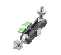 360 Adjustable Aluminum Camera Screw Adapters 1/4inch Male To Male Threaded Studs Enhances Compatibility For LED Panel DSLR Rigs Resistant Camera Adapters