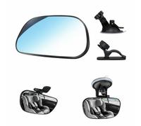 360° Adjustable Car Mirror Rear View for VW Golf VII 7/Golf 7 GTE/Golf GTD 2011-2020, Wide Angle Interior Car Mirror for Back Seat Monitoring, Universal Car Baby Mirror,C