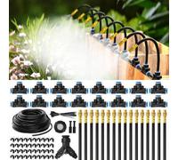 360 Adjustable Irrigation System Kit 100Ft Quick Connect Drip Irrigation Set
