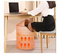 360° All-Around Heating Office Heater Under Desk Quiet Features a Removable top Cover and Blanket Heater for Under Desk with Timer & Thermostat Space Foot Warmer for Office & Home,Universal-Withlid