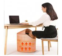 360° All-Around Heating Under Desk Space Heater Features a Removable top Cover and Blanket Foldable Space Heater with Timer & Thermostat Space Foot Warmer for Office & Home,Universal-Withlid