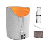 360° All-Around Heating Under The Desk Heater Features a Removable top Cover and Blanket Heating Panel with Timer & Thermostat Space Foot Warmer for Office & Home,Universal-Withoutlid