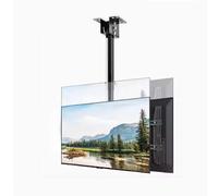 360° All-Round Rotation Of Double-Sided Dual Sn Tv Hanger - 50-75 Inch Tvs Adjustable Height Tv Bracket, Adjustable Tilt Tv Ceiling Mount, Fits Flat And Curved Ce, 1.6, 2,2.6