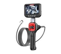 360° Articulating Borescope IP67 4.3 Inch IPS Screen 6.2mm Lens Way Steering Automotive Endoscope Inspection Camera