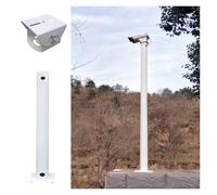 360° Camera Holder for Parking Lots, Adjustable Height 19.7-78.7in, Universal Joint Security Bracket for Surveillance