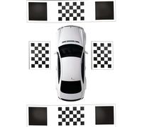 360 Car Camera Calibration Mats, Calibration Grid Cloth for Auto 3D Degree Panoramic Bird's-Eye DVR System (E + A)