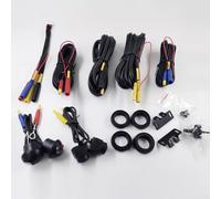 360° Car Panoramic Camera, Wear-resistant Car Camera Right Left Front Rear Panoramic Surround View, For Bus, Truck, RV