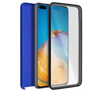 360° Case for Huawei P40 Pro Flexible Front & Rigid Back - Blue