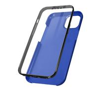 360° Case for iPhone 13 Pro Flexible Front & Rigid Back - Blue