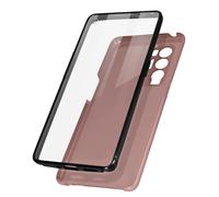 360° Case for Oppo Find X3 Neo Flexible Front & Rigid Back - Rose Gold