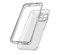 360° Case for Xiaomi Mi 11 Lite Flexible Front & Rigid Back - Transparent