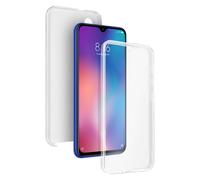360° Case for Xiaomi Mi 9 SE Flexible Front & Rigid Back - Transparent