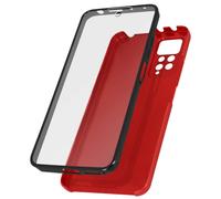 360° Case for Xiaomi Redmi Note 11 Pro 5G Flexible Front & Rigid Back - Red