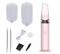 360 Cleaning Duster, High Ceiling Brush, Flexible Dust Remover, Small Microfibre Twist Wand Head, Soft Adjustable Extension Rod + Furniture Trigger Window Panes for Rooms