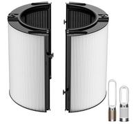 360° Combi Glass Hepa + Carbon Filter for Dyson Air Purifier TP07 TP10 PC1 | HP07 HP10 TP7A HP09 TP09 TP11 TP06 HP06 TP04 HP04 PH03 PH04 HP1 Fan Filter, Upgraded 2-in-1 Replacement Filter, #965432-01