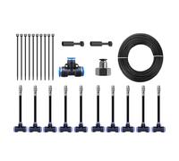 360° Curved Garden Automatic Irrigation System | Quick Installation Drip Irrigation System For Garden Yard | Adjustable Water-Saving Design, Fogging Irrigation Kit