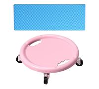 360 Degree Ab Roller - Multifunctional Exercise Wheel with Mat | Trainer for and Full Body Fat Burning | Quiet Abdominal Training Board for Home Fitness, Men and Women