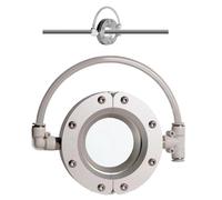 360 Degree Aluminum Alloy Ring Wind Knife Blower, 2 Air Inlets, Split Installation for Pipe and Cable Drying with Air Compressor
