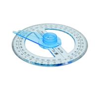 360 Degree Angle Measure Circle Protractor 360 Degree Plastic Protractor for School Classroom Office Drafting Measuring Circle Protractor Circle Protractor Drawing Tool Circle Protractor 360 Degree