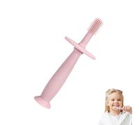 360 Degree Baby Toothbrush - Cleaner, Suction Base Brush | Gentle Aid During Teething Periods, Hygiene Practice Sessions, Early Morning Cleaning, and Bath Time Care