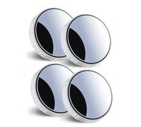 360-Degree Car Rearview Mirror Big Vision Assist Reversing Suction Cup Reflector Waterproof HD Blind Spot Mirror Car Accessories Car Blind Spot Mirrors(N)