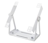 360 Degree Desk Fan Stand Mount, With Aluminum Alloy Build, For Pc Computer 120mm 140mm Fan, Desk Wall Ceiling (White)