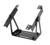 360 Degree Desk Fan Stand Mount, With Aluminum Alloy Build, For Pc Computer 120mm 140mm Fan, Desk Wall Ceiling (Black)