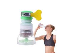 360 Degree Faucet Aerator - Swivel Sink Nozzle Head, Kitchen Water Flow Adapter | Adjustable Multi-Angle Attachment, Universal Extension Kit For Restaurant For L