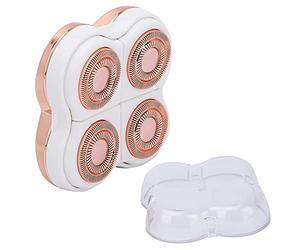 360-Degree Floating Blade Curved Hair Remover Head Rose Gold Plated Replacement for Leg and Body Hair, Wonderful Replacement for Old or Broken Hair Remover Head, Wet and Dry Dual