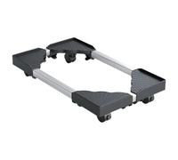 360 Degree Floor PC Holder Rotating Under Desk Metal Frame Adjustable Height Swivel Base Portable Compact For Tower Ventilation Mobility And Home Use | Under Desk