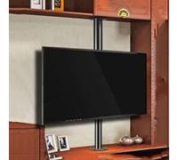 360-Degree Full Motion TV Stand Adjustable Tilt & Swivel Mount for LCD TVs Floor TV Frame with Rotating Base Wall Bracket for Home Entertainment Systems