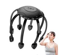 360 Degree Head Massager - Ergonomic Size | Octopus Heads Massager | Electric Scalp Massage for Relaxation Stress Relief Hair Care and Daily Head Soothing Therappy at Home