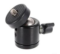 360 Degree Mini Swivel Ball Head Mount for Cameras and Devices with Standard Thread Hole, Aluminum Alloy with Quick Locking Knob for Stable and Smooth Adjustments