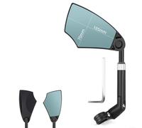 360 Degree Pivot Bike Mirror For Handlebar Left Or Right Positioning Designed For Scooter And Standard Bicycles 20mm To 23mm(only Left)