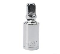 360 Degree Ratchet Angle Extension Bar Socket Adapter 1/4 3/8 1/2 Inch Chrome Vanadium Steel for impact Grade Tool for Drill Wrench Auto Repair(1-2)