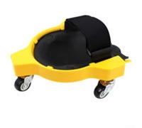 360-Degree Rolling Knee Protection Pad with FoN Foam for Flooring, Gardening and Construction Work, Red(Yellow)