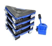 360-Degree Rolling Lift Tool Set for Moving Pulleys and Elevators - Heavy-Duty Dolly with Wheels for Easy Transport and Relocation - Ideal for Home and Professional Use