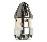 360 Degree Rotary Nozzle for High Pressure Washer, Stainless Steel Sewer Flushing Jet with G1/2 Internal Thread, 40-70L/min Water Flow for Pipe Dredging and Muck Truck Cleaning, Silver, Style A/B/C(A)