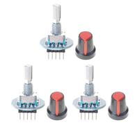 360 Degree Rotary Position Encoders For Microcontrollers 5V Power Supply Smooth Knob Control Digital Output Encoders Module
