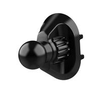 360 Degree Rotatable 17mm Head Joint Mounting Base Suitable For Adjustable Car Dashboard Phone Holder Stand Adapter Secure Car Vent Clip With Metal Hook