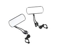 360 Degree Rotatable Bike Rear View Glass Bicycles Wide Ranges Back Sight Cycling Accessories Rear View Glass Wide Rearview for Road Bikes