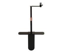 360 Degree Rotatable Projector Stand for Home Office Business Meetings and Entertainment Spaces Alloy Steel Material (Black)