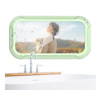 360 Degree Rotatable Universal Smartphone Protection Anti-Fog Mirror Polished Cosmetic Storage Cooking Guide Stand Pool Deck Accessories Lightweight 165G Secure Adhesive Vertical