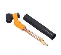 360 Degree Rotatable Welding Torch Head Water Air Cooled Swivel Neck Soldering Torch for Professional Welders DIY Enthusiasts Brass Phenolic Plastic